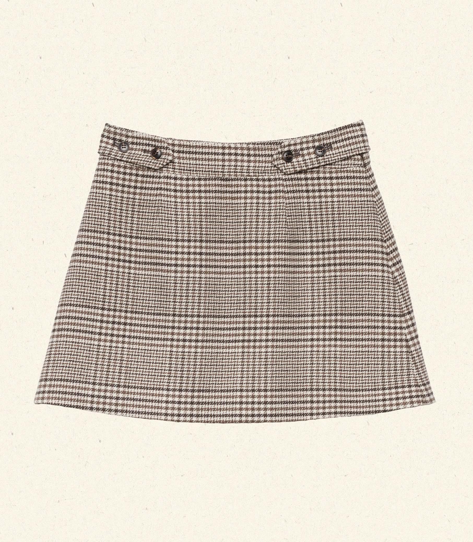 CHIERI SKIRT -- SOMMERVILLE CHECK Product Image