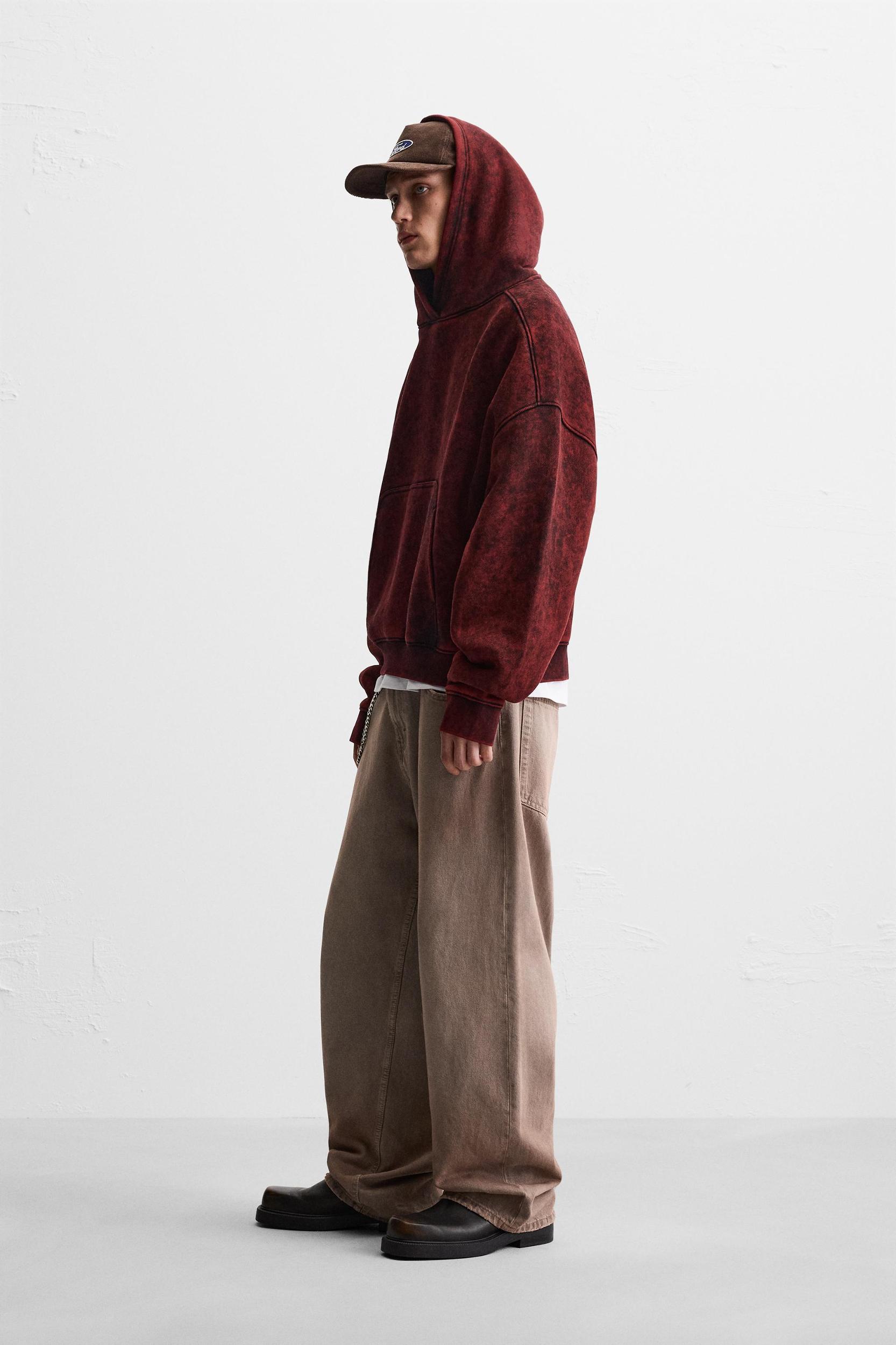 TIE-DYE PRINT SWEATSHIRT Product Image