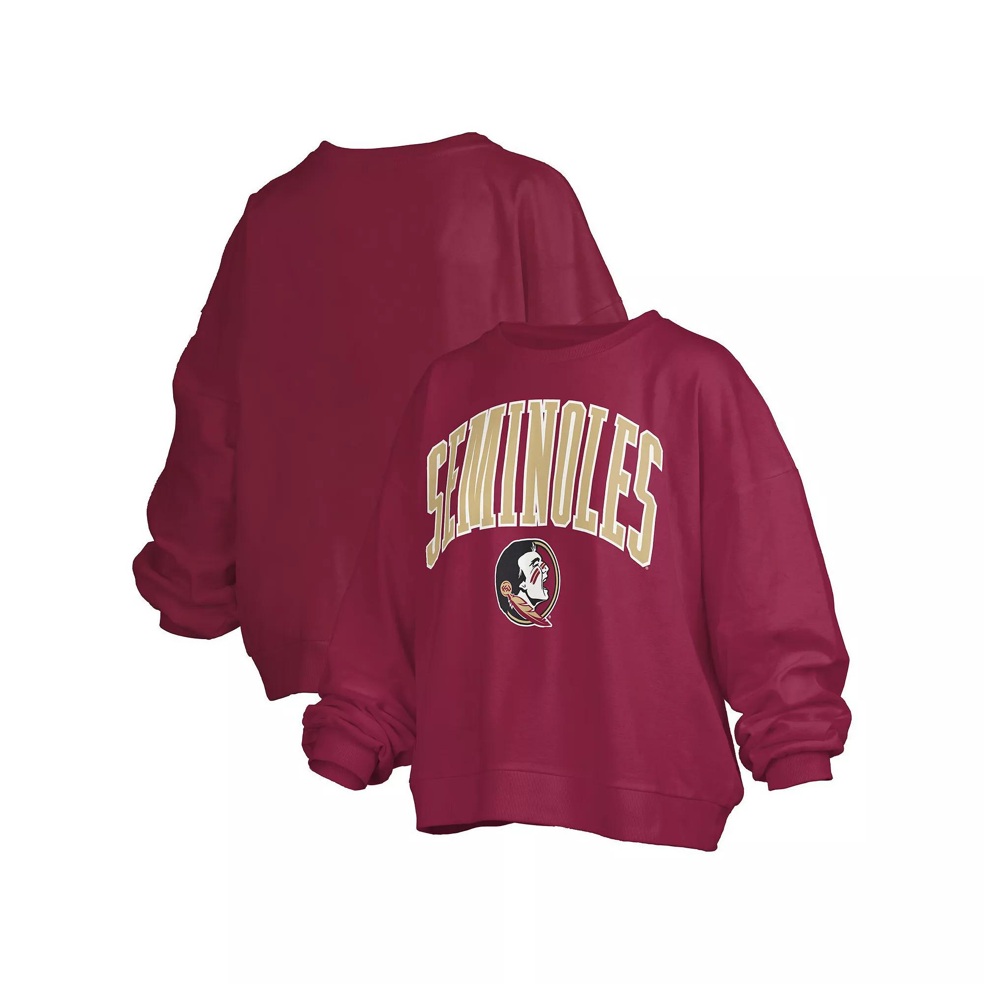 Women's Pressbox Garnet Florida State Seminoles Janise Arch Over Logo Waist Length Over Product Image