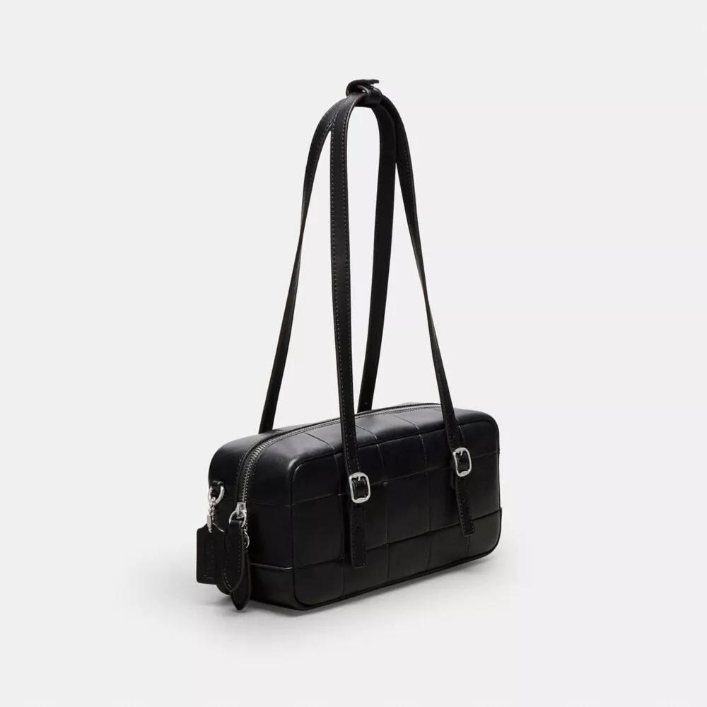 Alter/Ego Satchel Bag In Checkerboard Upcrafted Leather Product Image