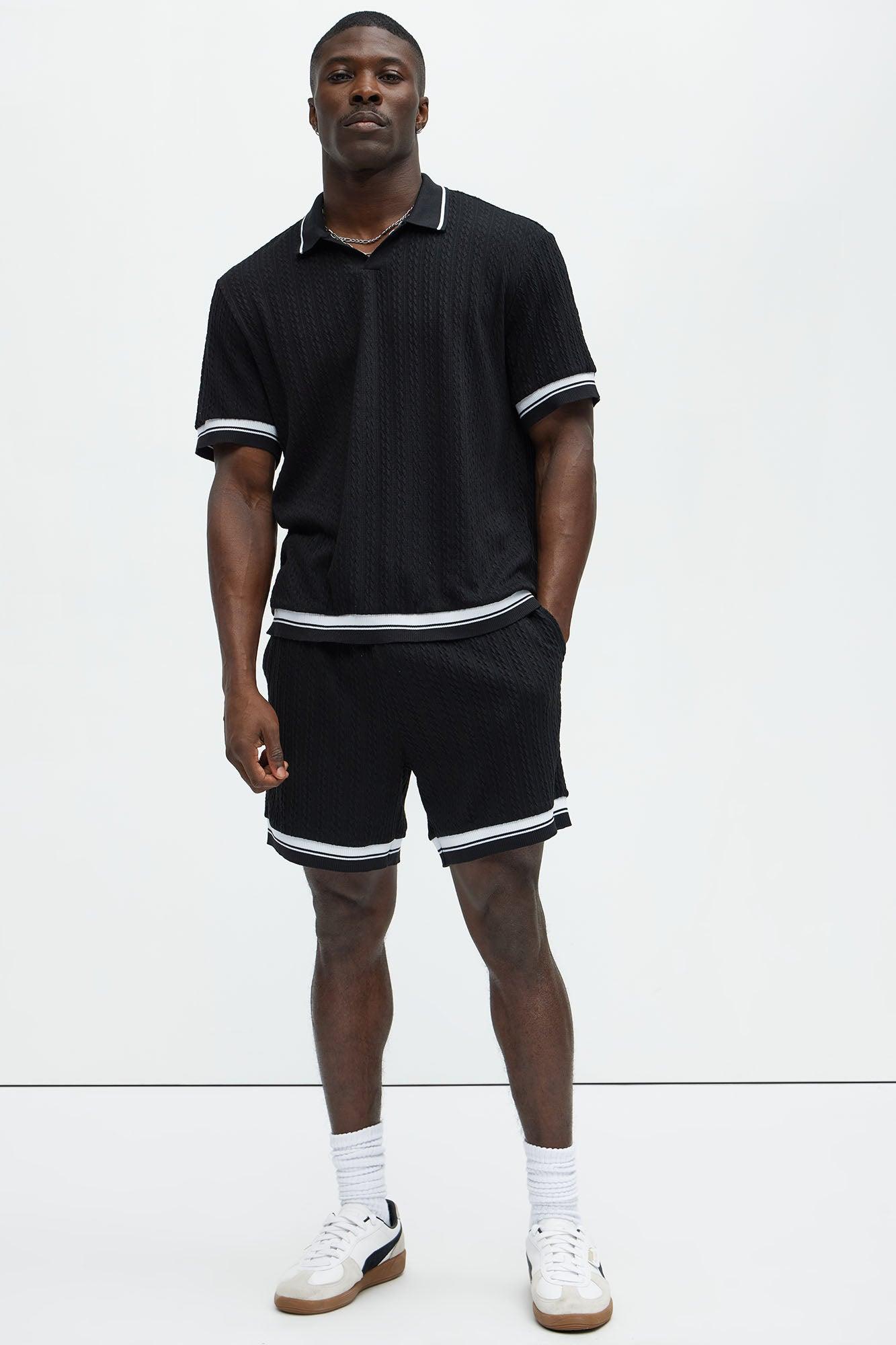 Fisher Knit Shorts - Black Product Image