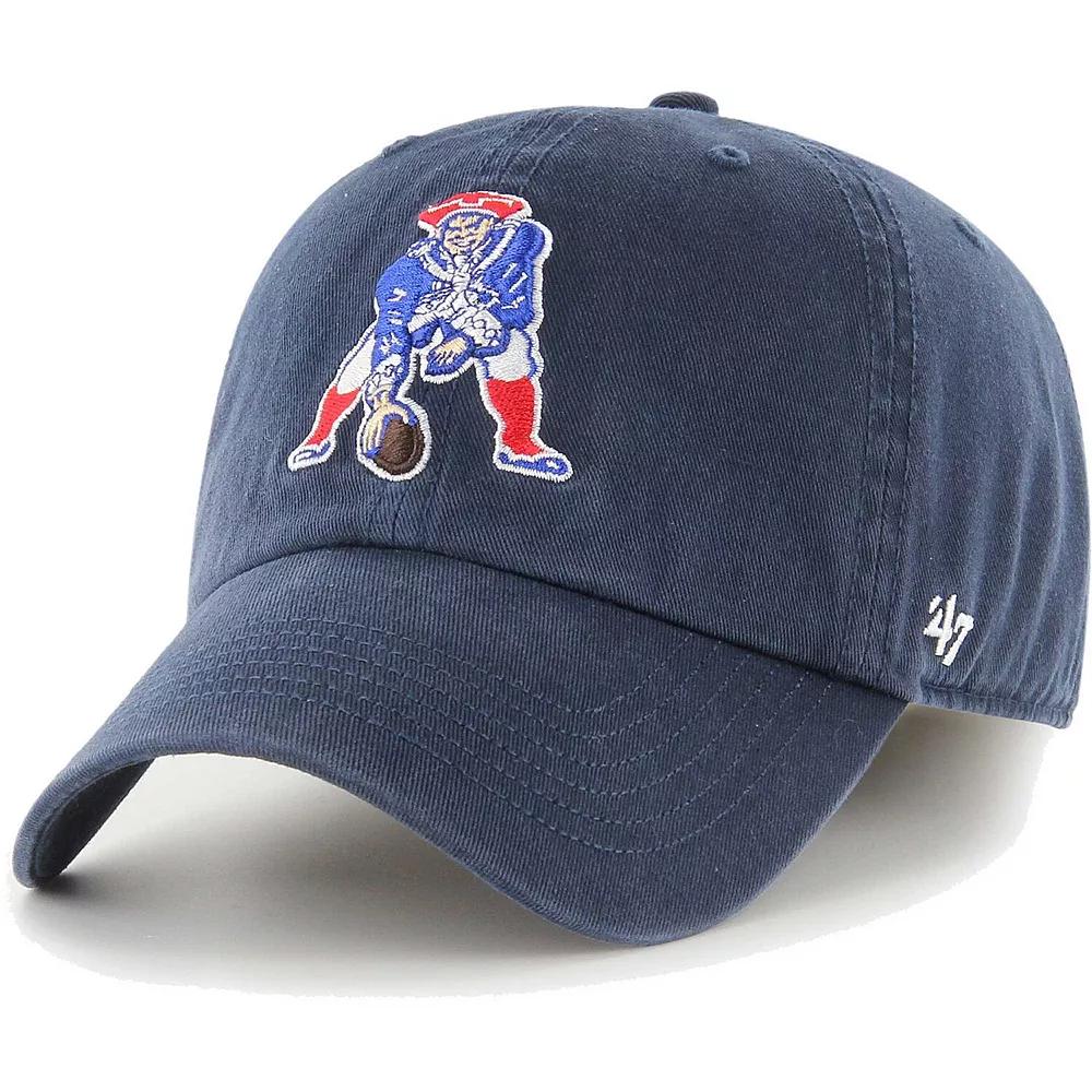 Men's '47 Navy New England Patriots Gridiron Classics Franchise Legacy Fitted Hat, Size: Medium, Blue Product Image