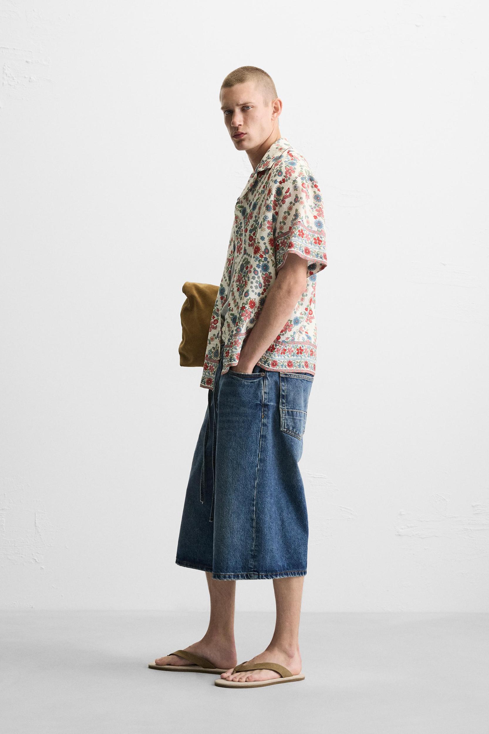 FLORAL PRINT SHIRT Product Image