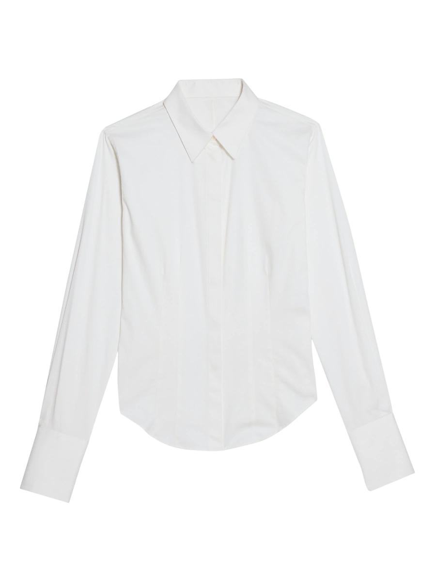 Womens Fitted Cotton Shirt Product Image