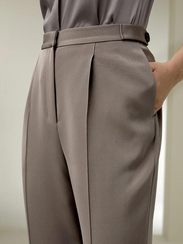 LILYSILK Women Silk Trousers Ladies - Clay 40 Mm Premium Silk - Classic Elastic Waist Pants 16 Product Image