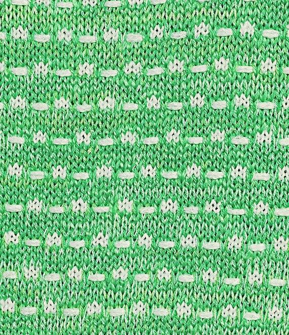 Lilly Pulitzer Theodorah Metallic Resort Tweed Collar Neck Short Sleeve Button Front Dress Product Image