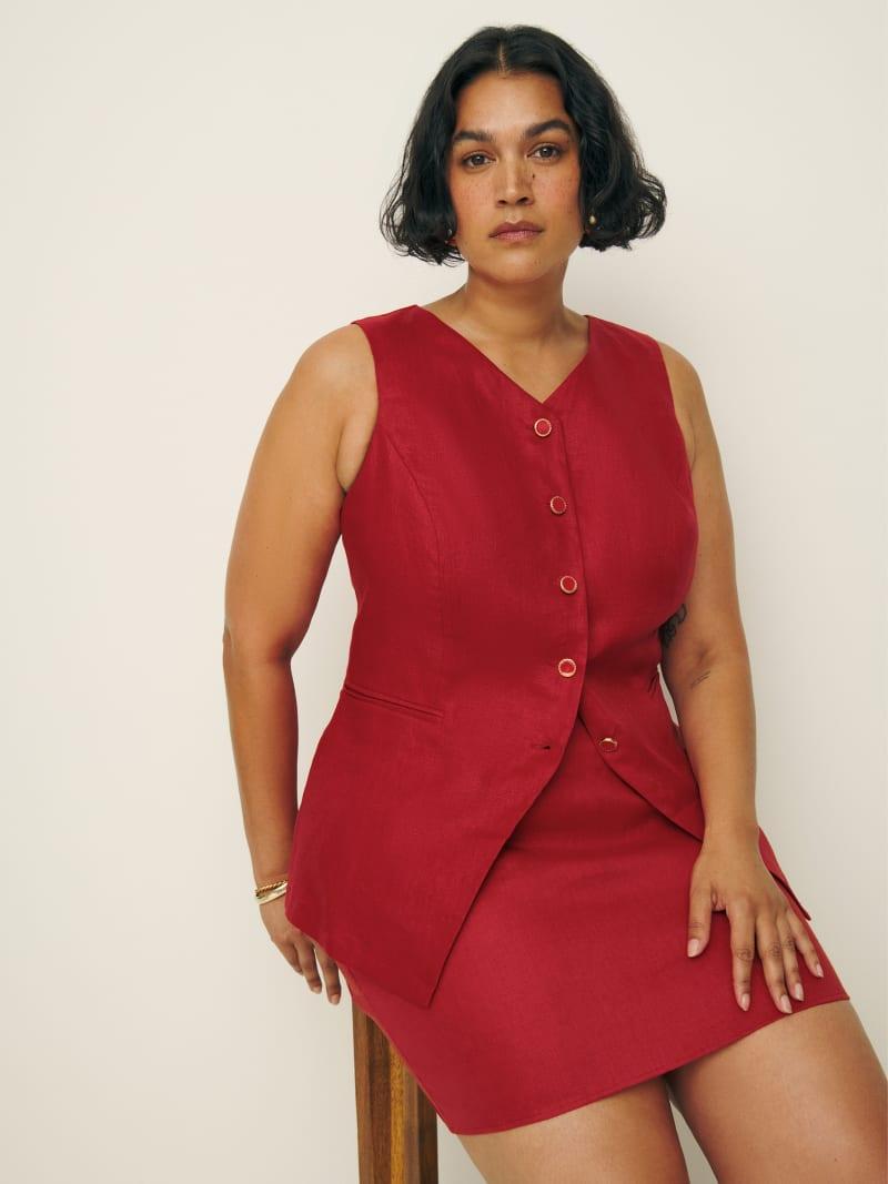 Aspen Linen Top Es Product Image