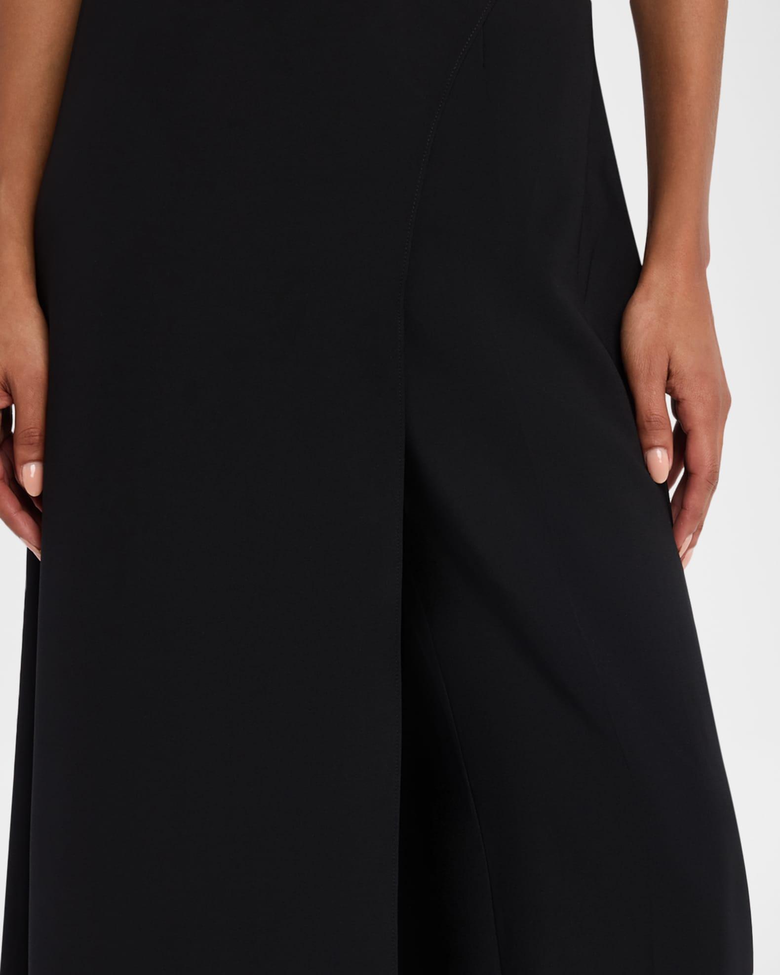 Jacqueline Layered Strapless Crepe Jumpsuit Product Image