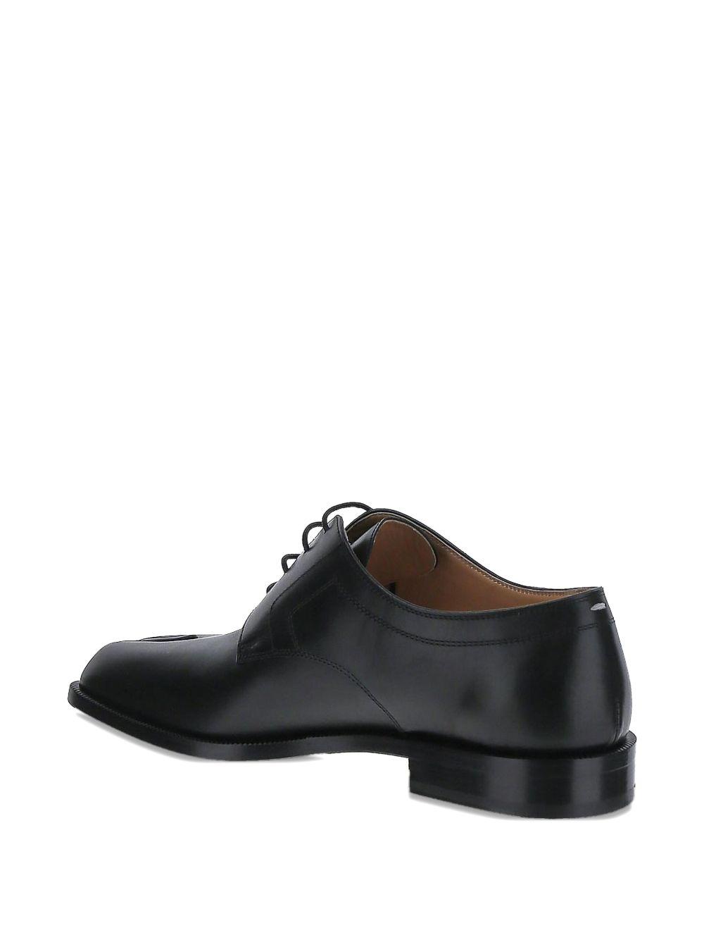 Tabi leather derby shoes Product Image