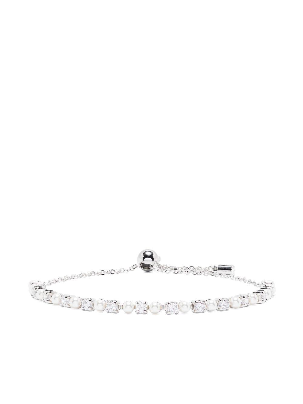 Matrix crystal pearl bracelet Product Image