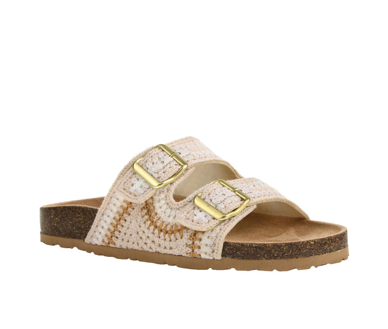 Women's Dirty Laundry Tambour Footbed Sandals Product Image