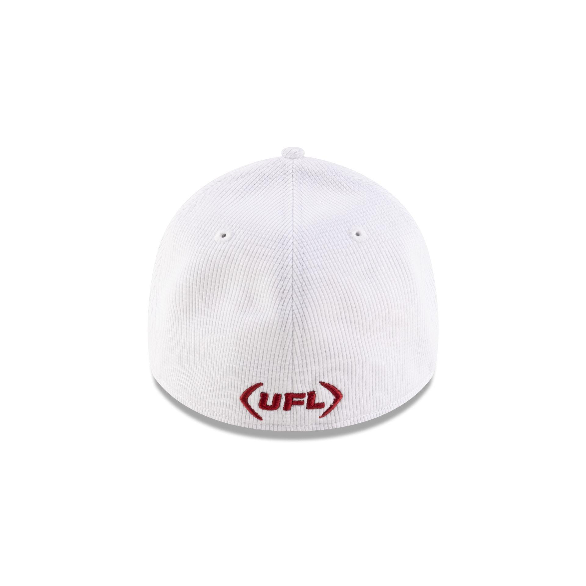 Birmingham Stallions White 39THIRTY Stretch Fit Hat Male Product Image