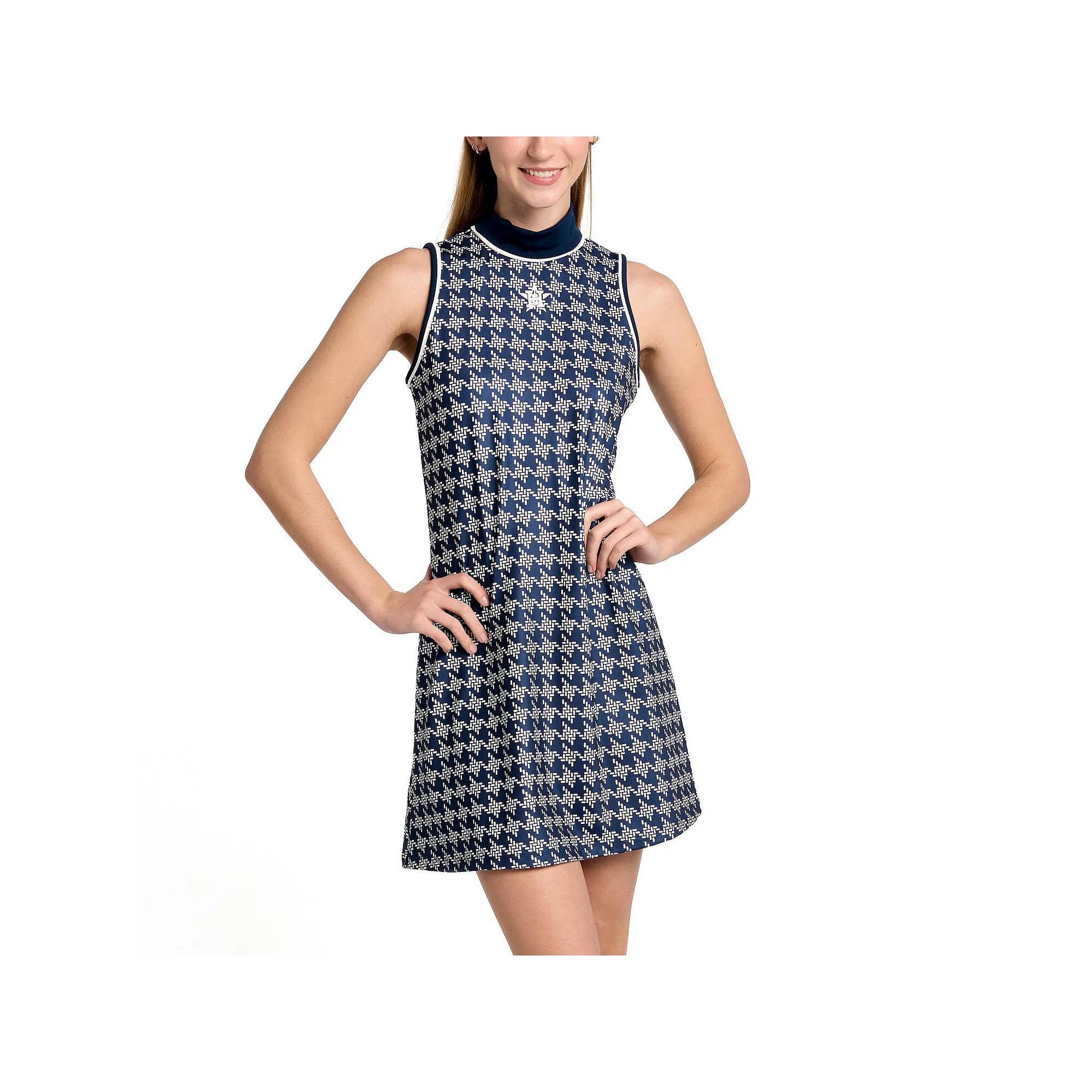 Women's Lusso Navy Houston Astros Cameron Dress, Size: XL, Blue Product Image