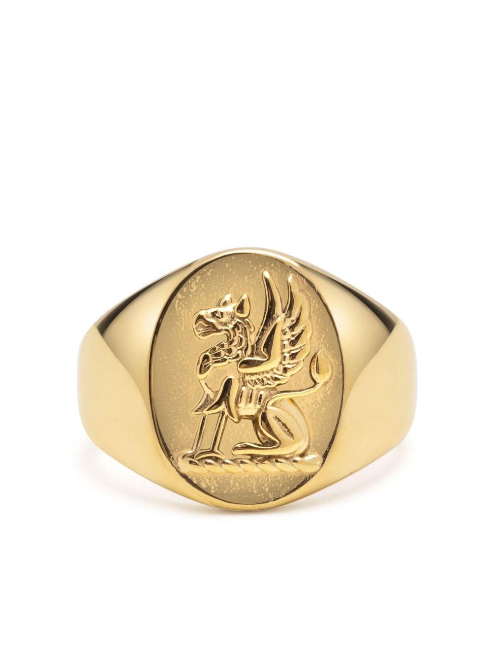 Lion Crest signet ring Product Image