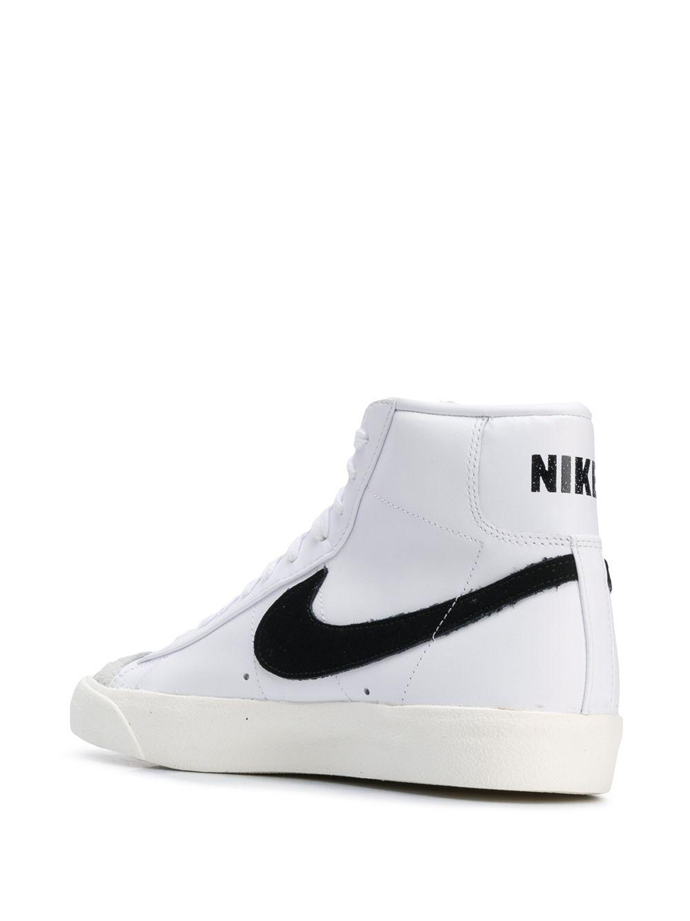 Blazer Mid 77 Vintage "White - Black" sneakers Product Image