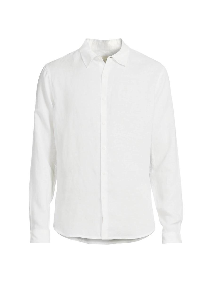 Mens Air Linen Long-Sleeve Shirt Product Image