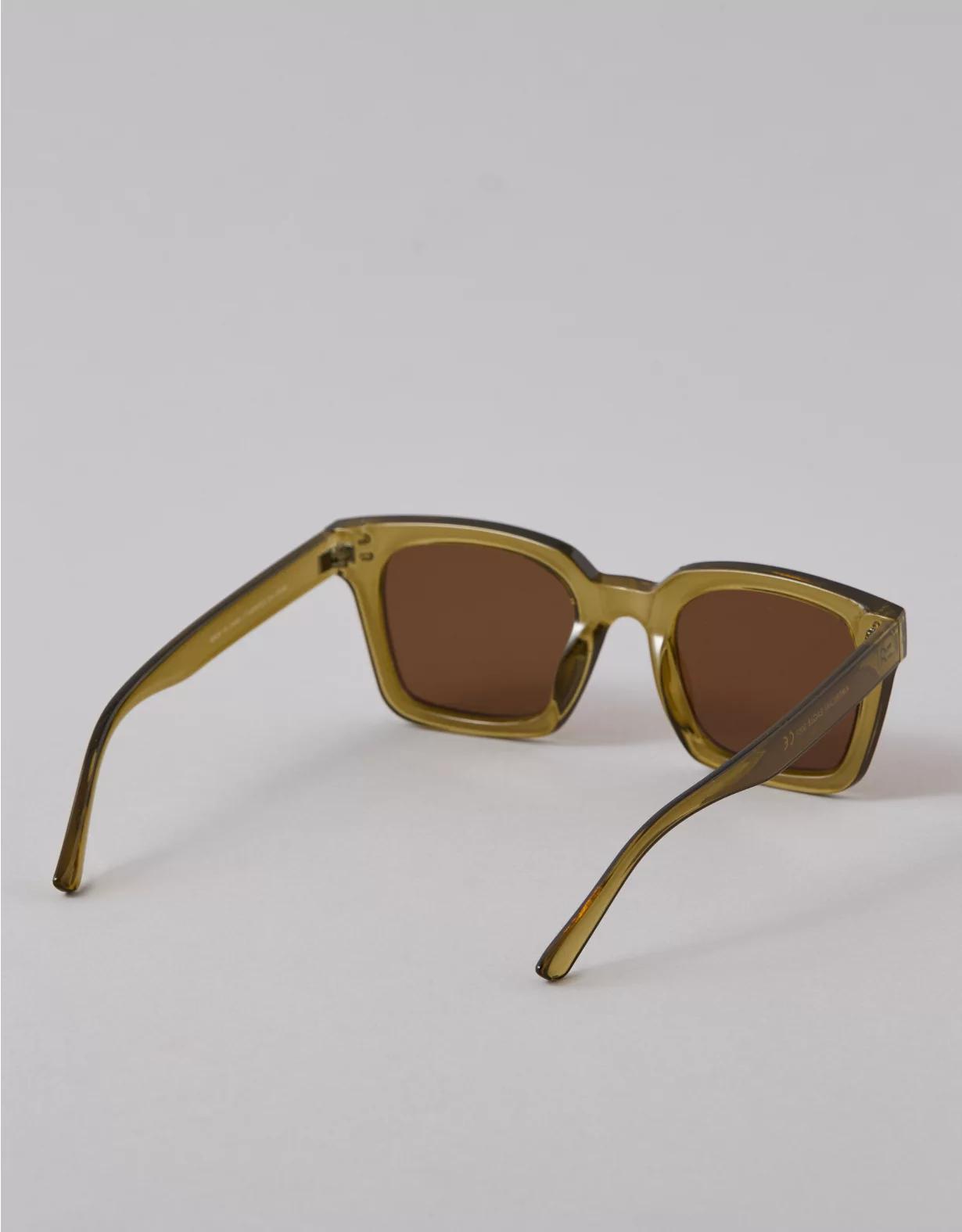 AEO Square Thick Frame Sunglasses Product Image