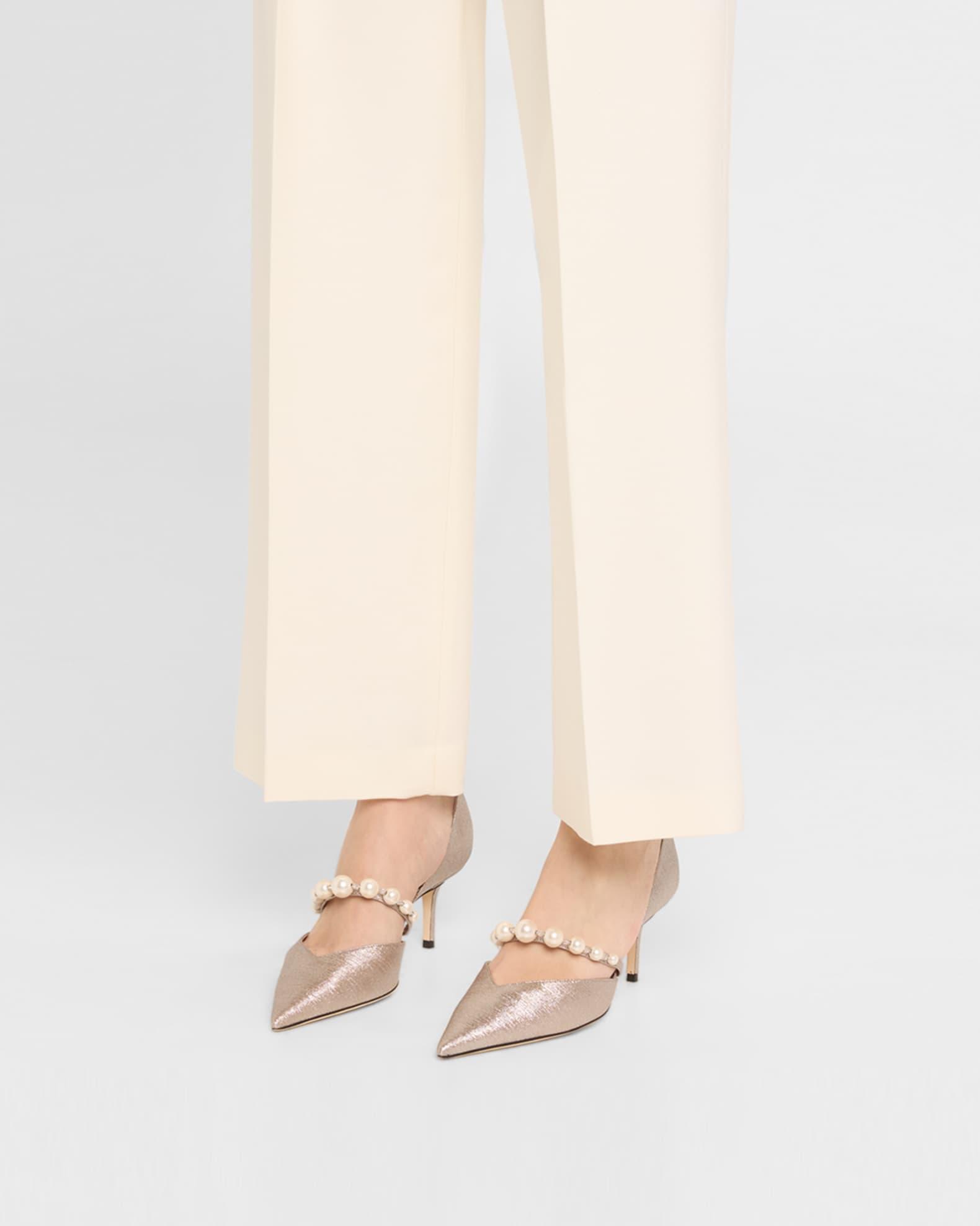 Aurelie Pointed Pearly Glitter Pumps Product Image