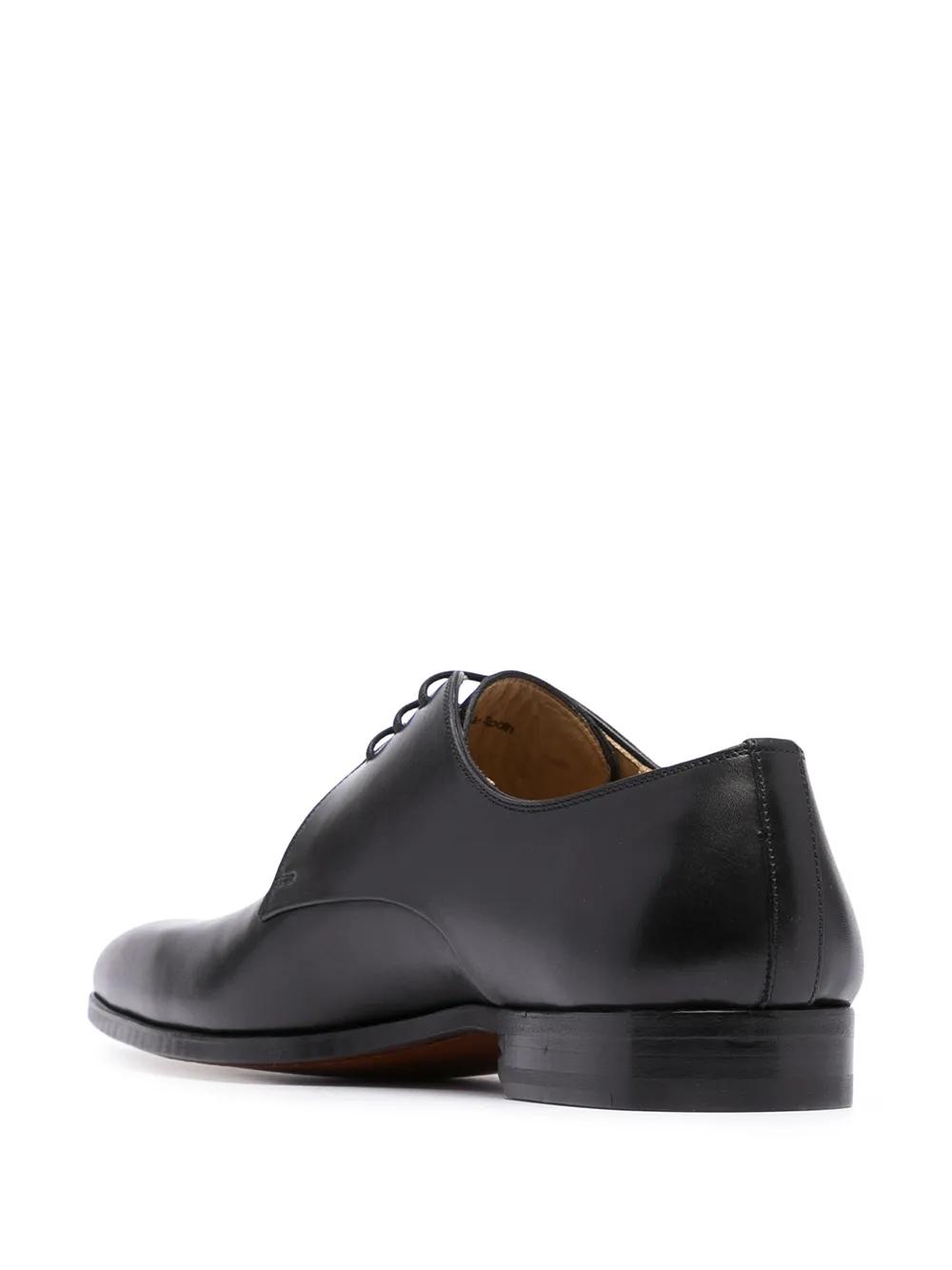 Negro leather oxford shoes Product Image