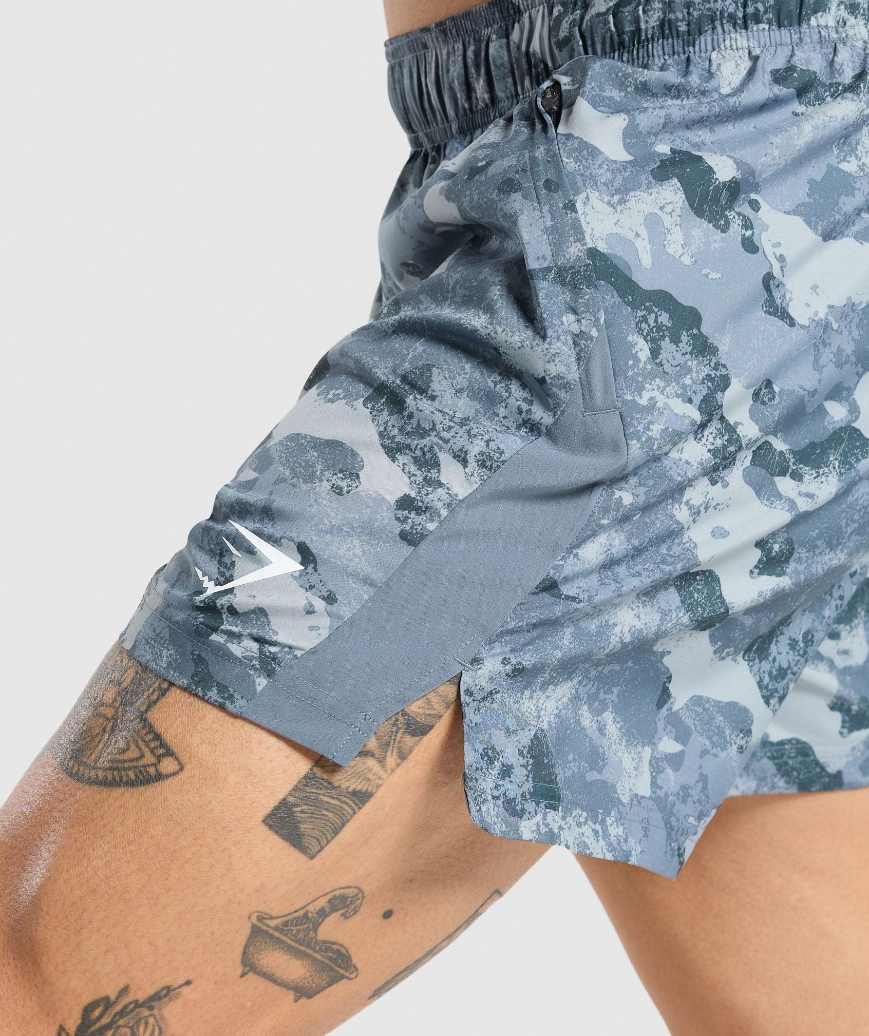 Gymshark Sport 5" Shorts - Denim Grey/Iron Blue Male Product Image