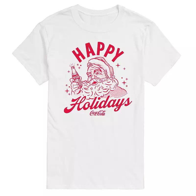 Men's Coca-Cola Happy Holidays Graphic Tee,  Product Image