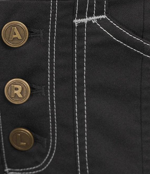 KARL LAGERFELD PARIS Contrast Trim Wide Leg Coordinating Pants Product Image