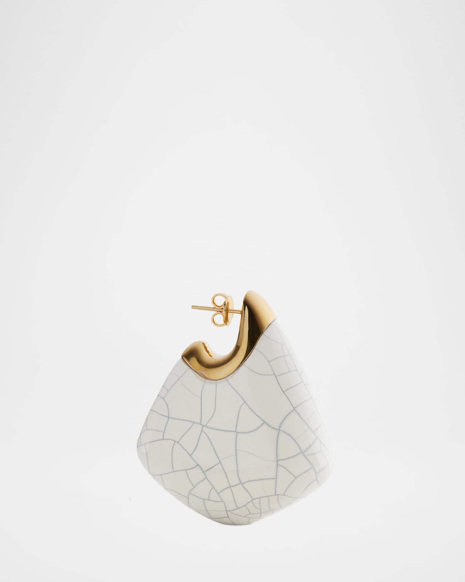 Fin Ceramic Earrings Product Image