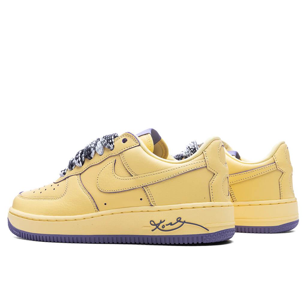 Kobe Bryant x Nike Air Force 1 Low Protro - Soft Yellow/Dusty Amethyst Male Product Image