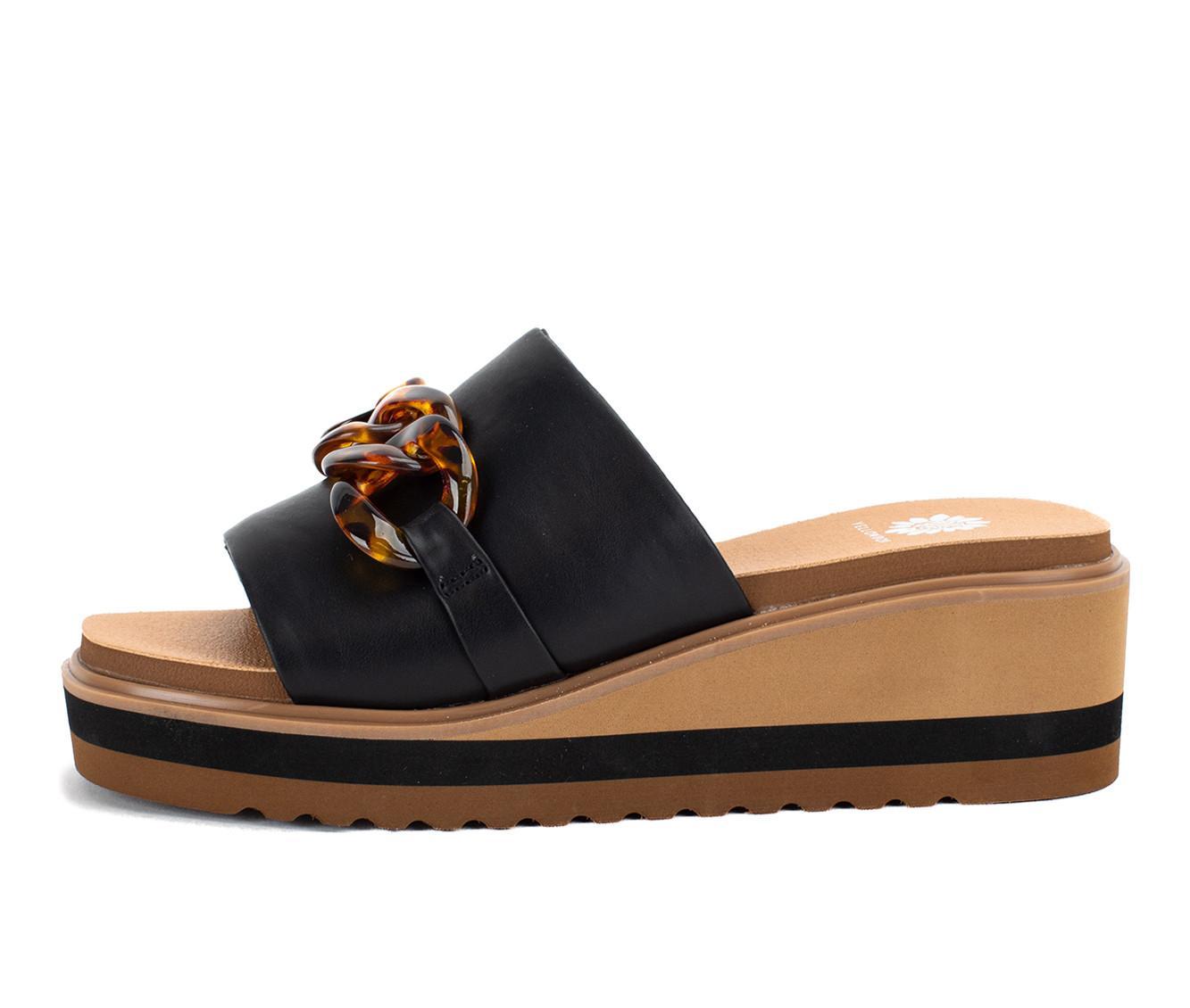 Women's Yellow Box Alora Wedge Sandals Product Image