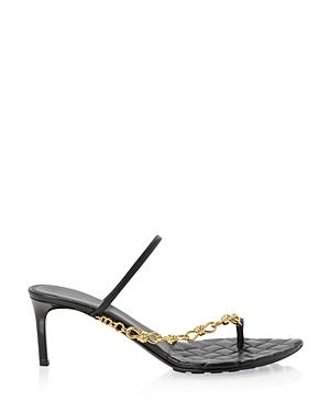 Bottega Veneta Womens Womens Andiamo High Heel Thong Sandals Product Image
