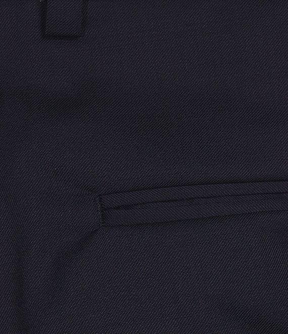 Hart Schaffner Marx New York Modern Fit Flat Front Lined Dress Pants Product Image