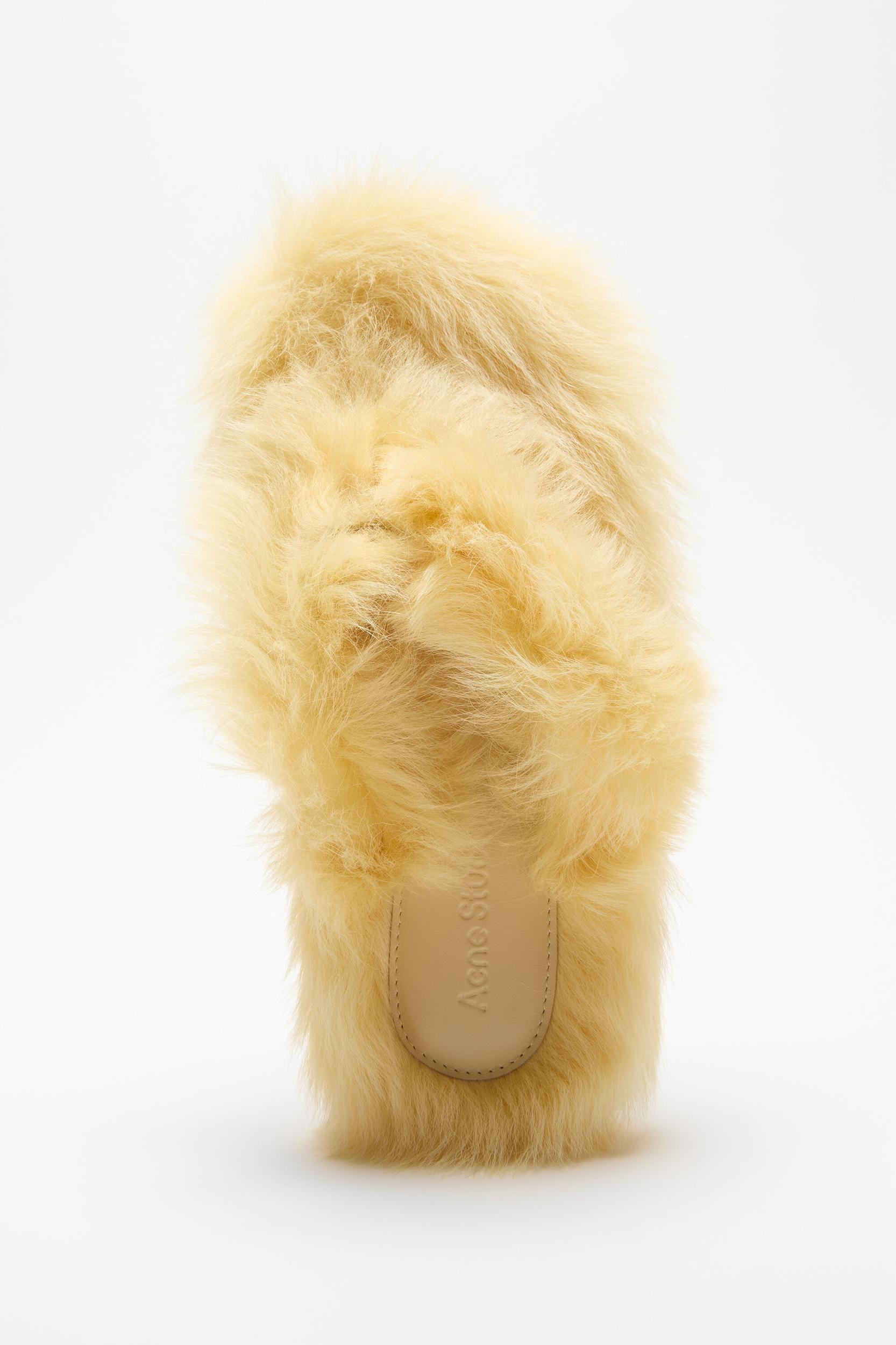 Shearling sandals Product Image