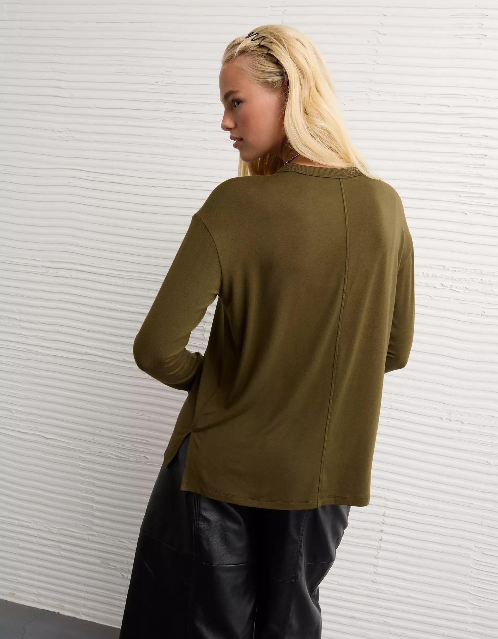 AE Soft & Sexy Long Sleeve T-Shirt Product Image