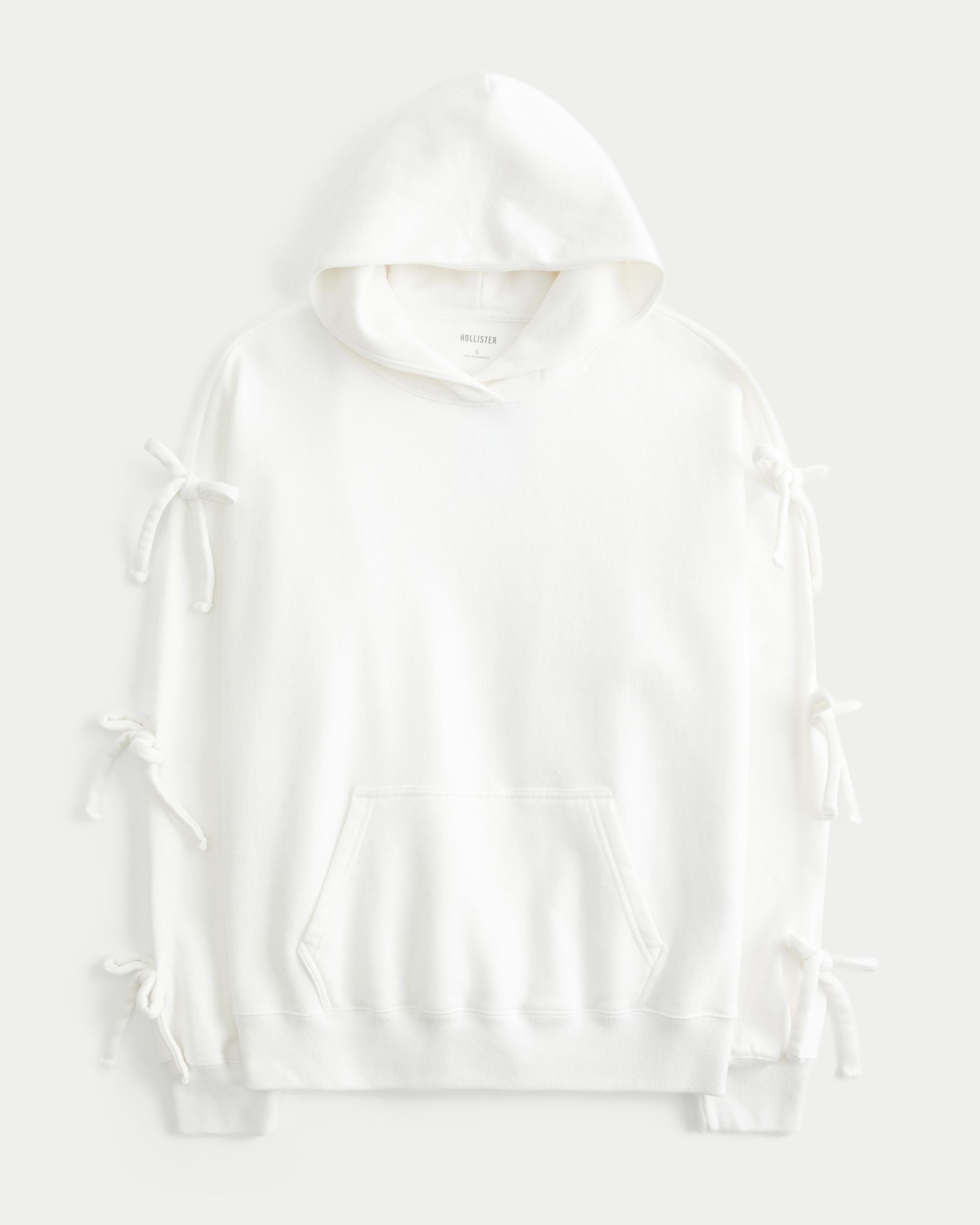 Oversized Bow Sleeve Hoodie Product Image