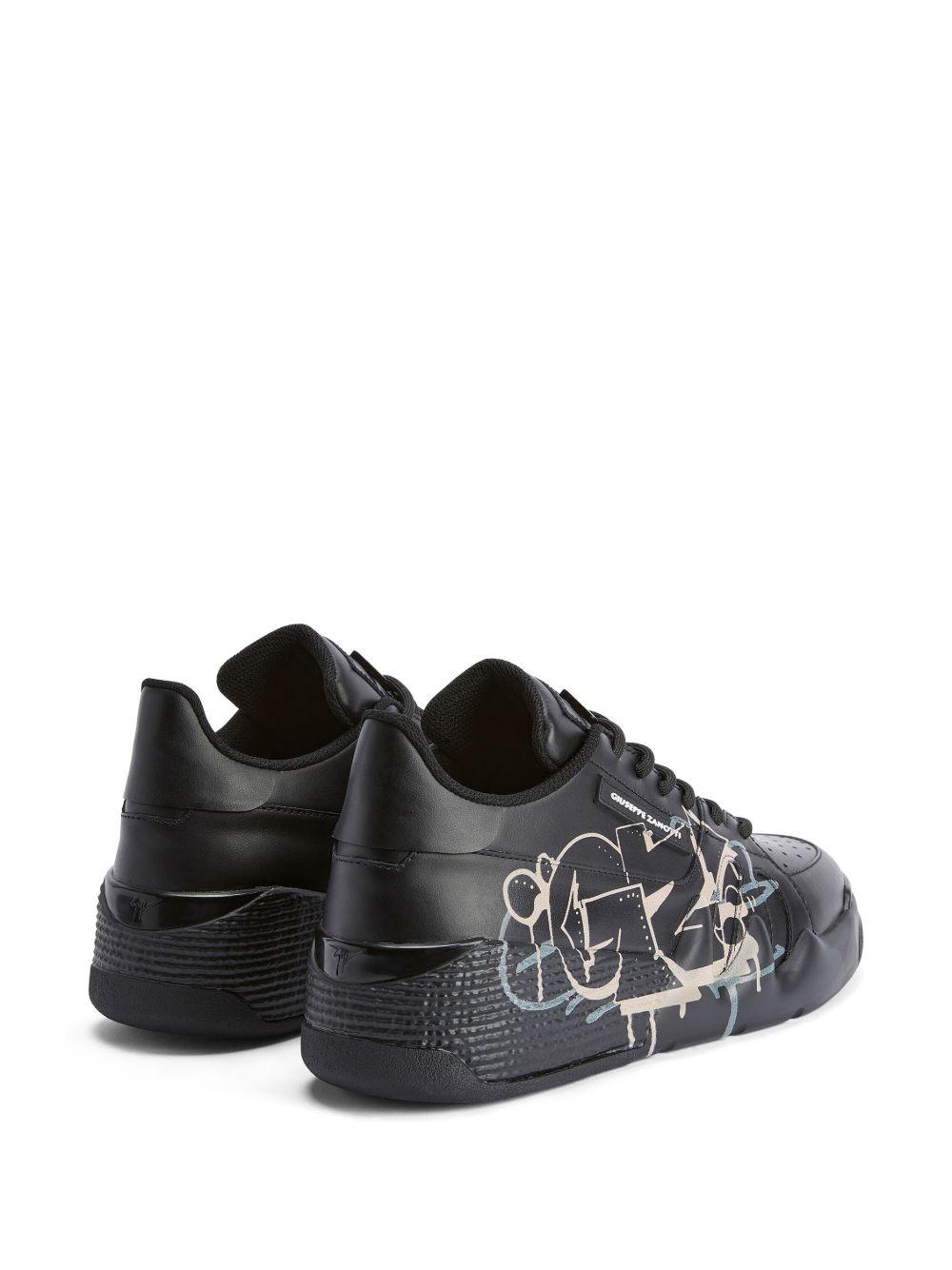 Talon graffiti-printed sneakers Product Image