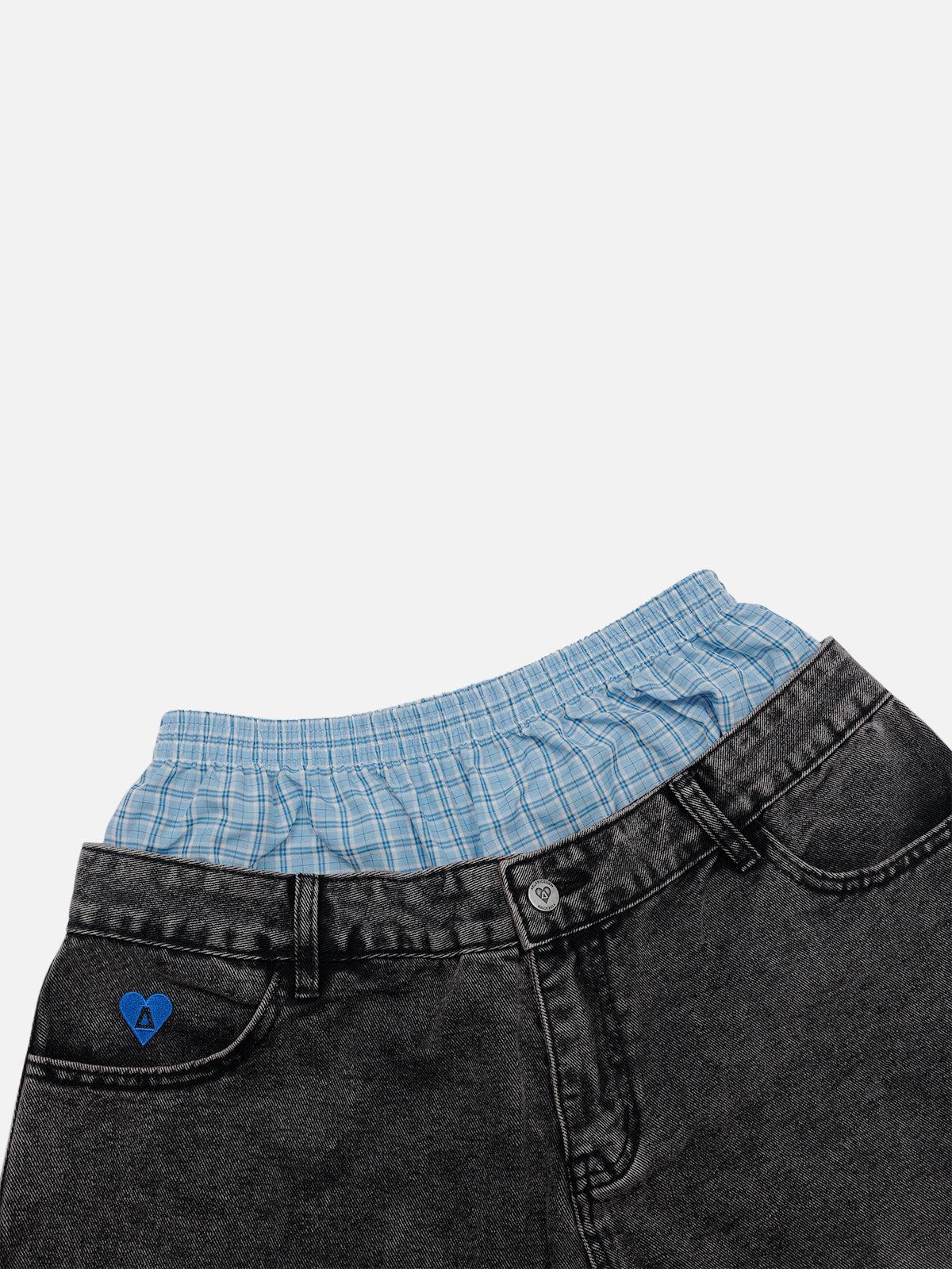 Aelfric Eden Double Waist Baggy Jeans Product Image