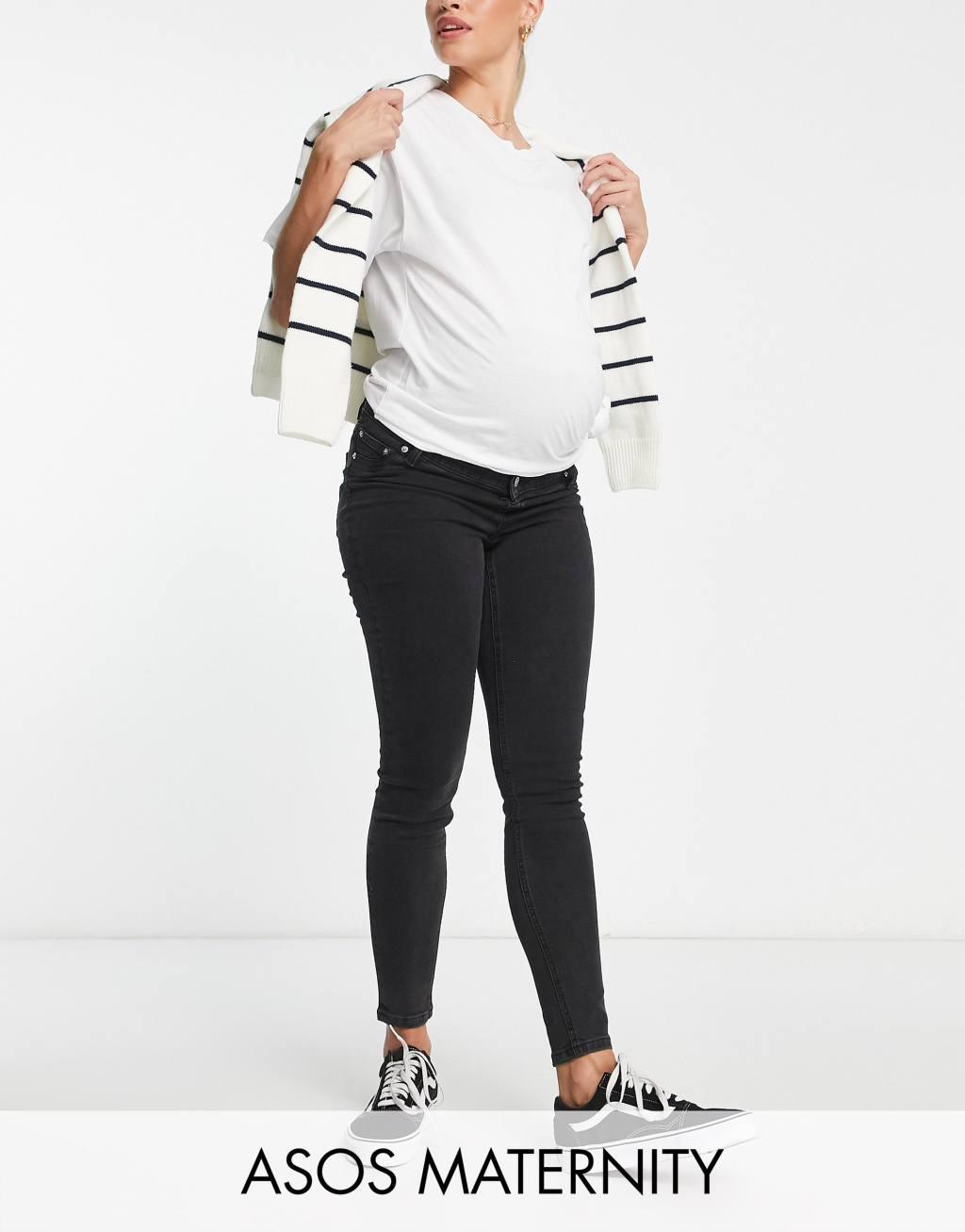 ASOS DESIGN Maternity ultimate skinny jeans Product Image