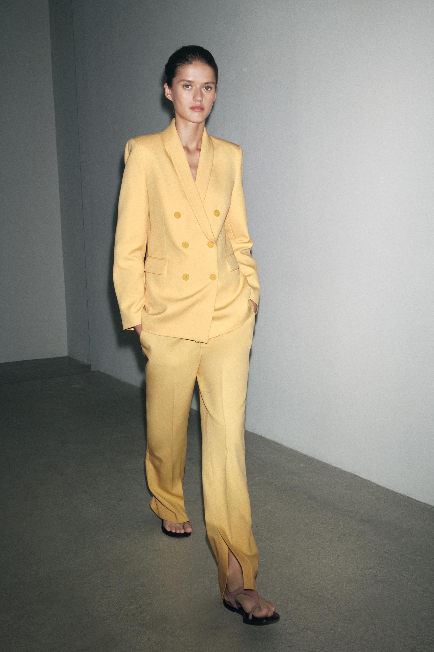 ZW COLLECTION FLARE PANTS WITH SIDE VENTS Product Image