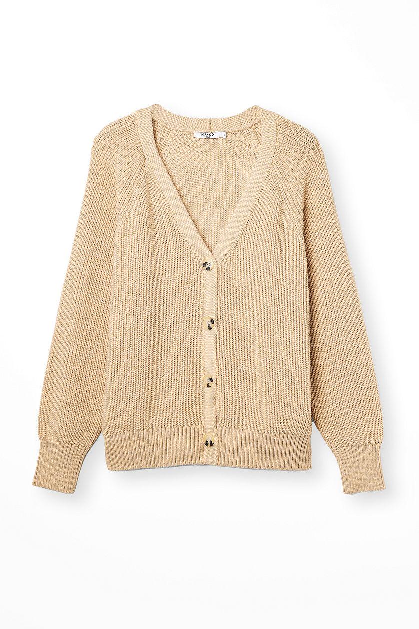 Oversized Knitted Cardigan Product Image