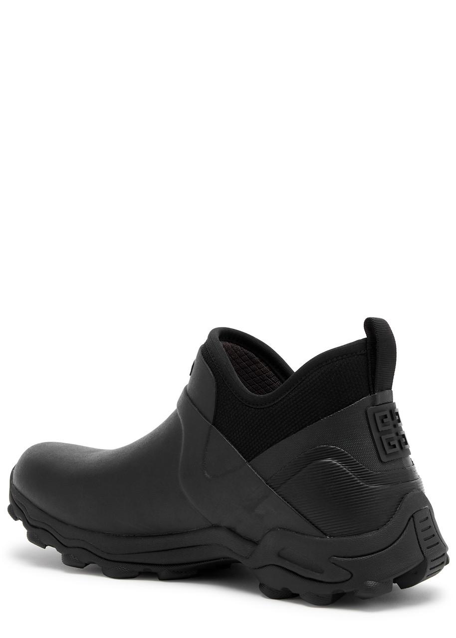 GIVENCHY Bogs Chelsea Boots In Rubber And Neoprene In Black Product Image
