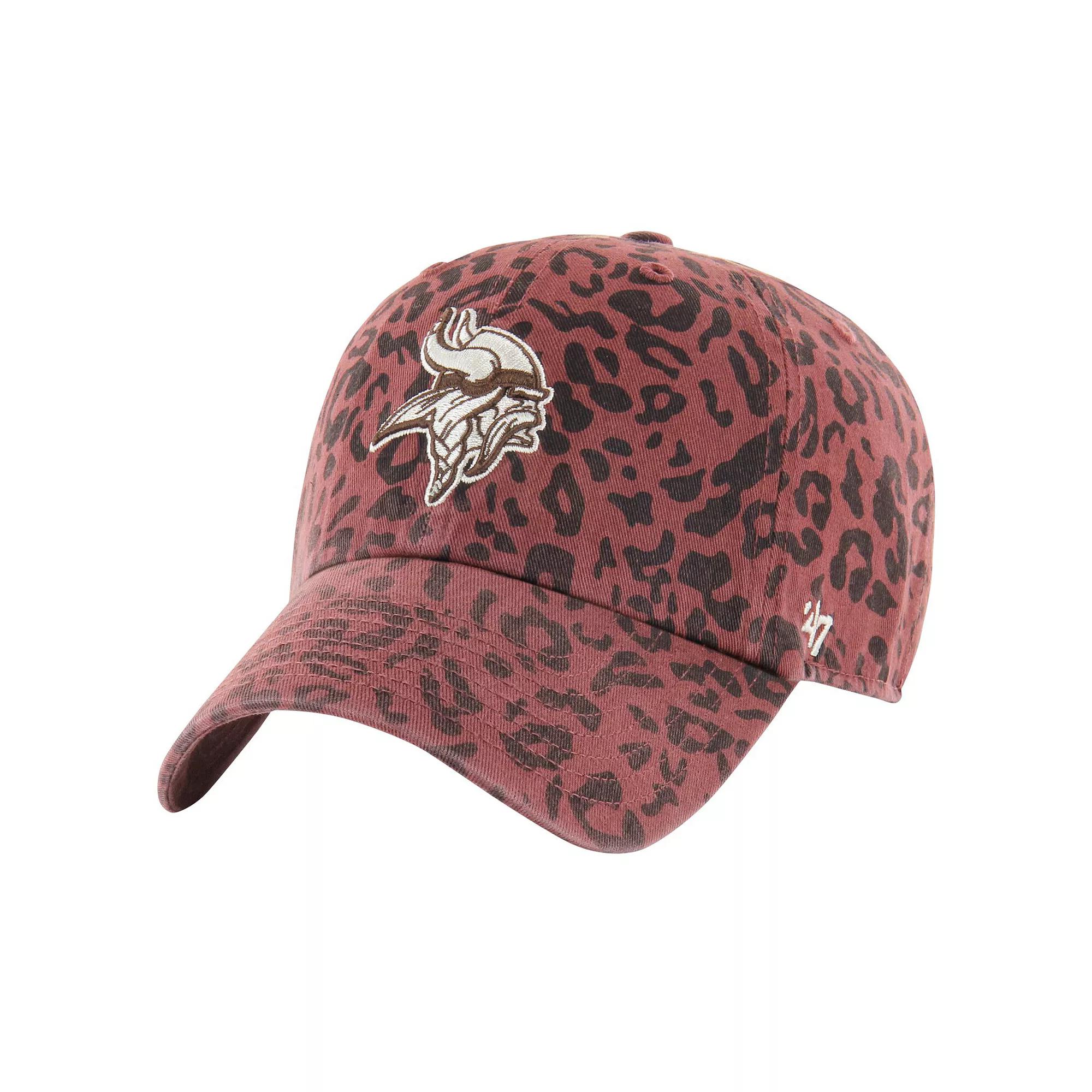 Women's '47  Brown Minnesota Vikings Tawny Clean Up Adjustable Hat Product Image
