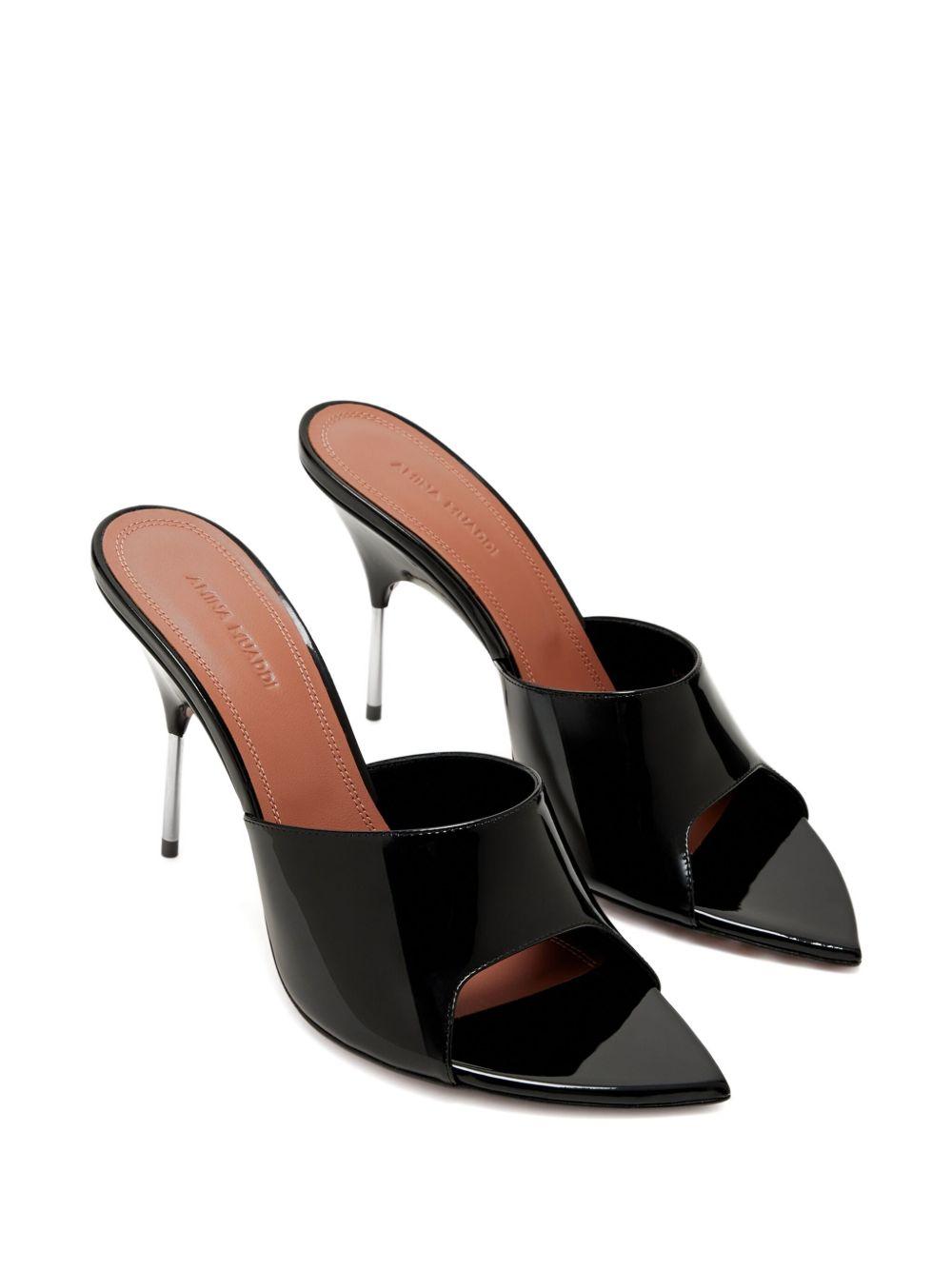 95mm patent-leather sandals Product Image