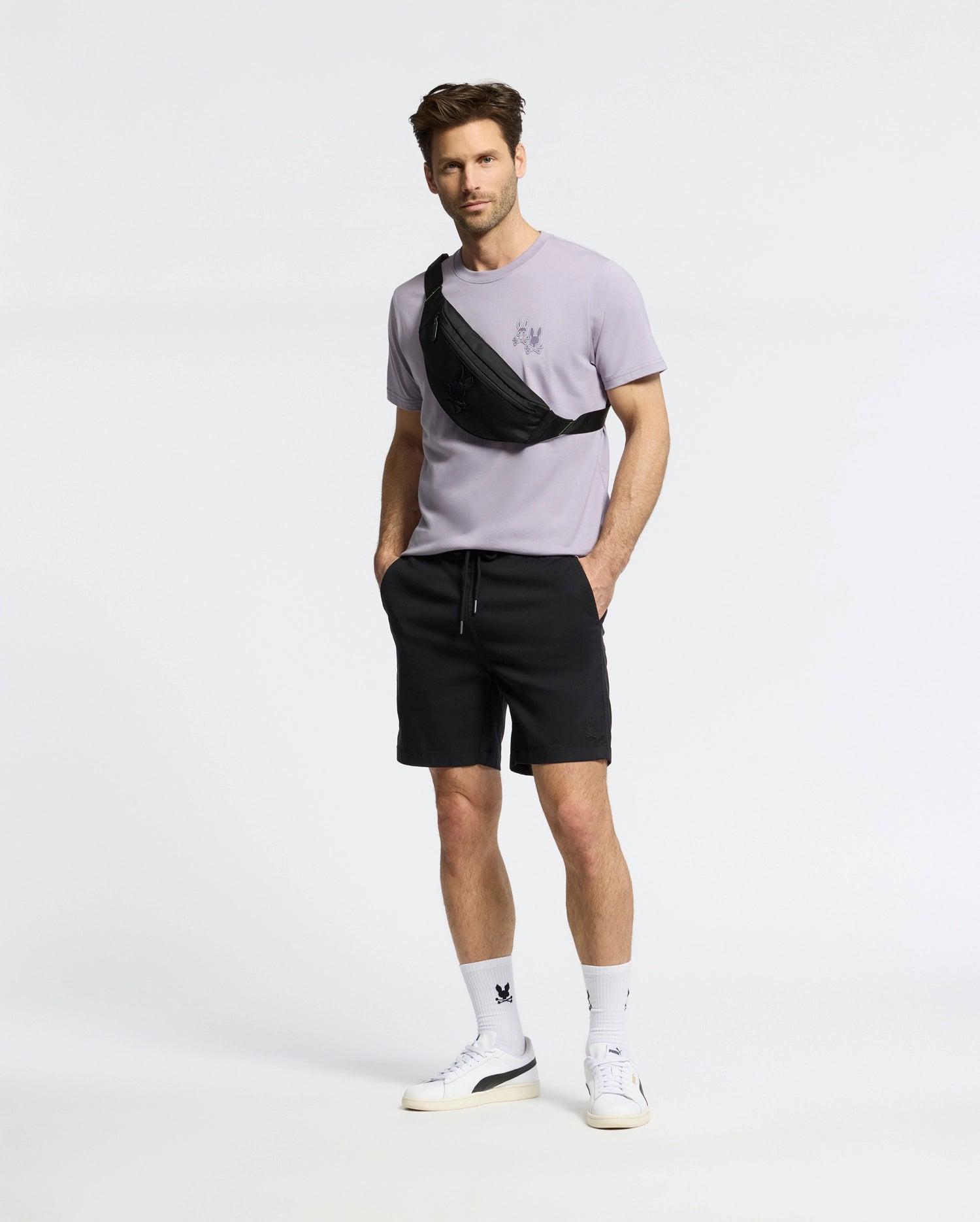 MENS ELLIOT FRONT BACK GRAPHIC TEE - B6U605F200 Male Product Image