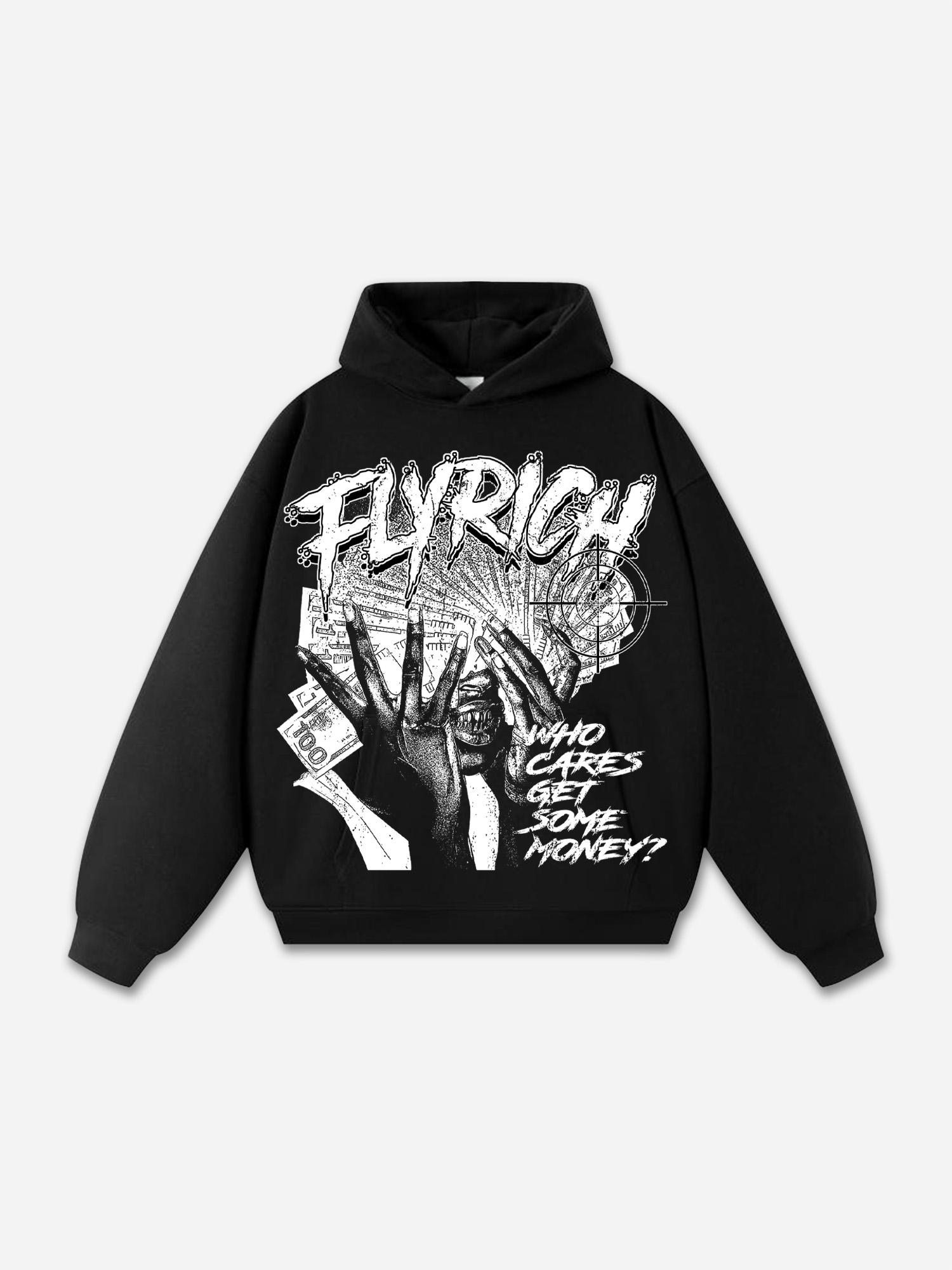 Sopula Everything Comes In Waves Vacation Graphic Oversized Hoodie Product Image