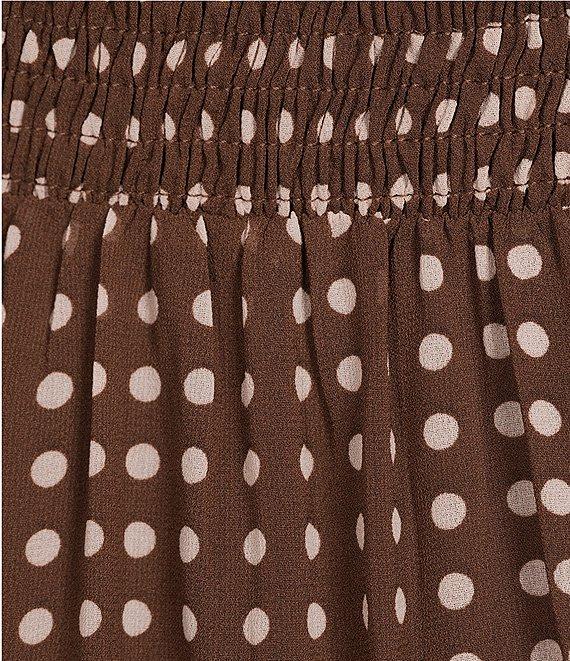 Lucy Paris Plus Size Vanessa Short Sleeve Printed Tiered Long Dress Product Image