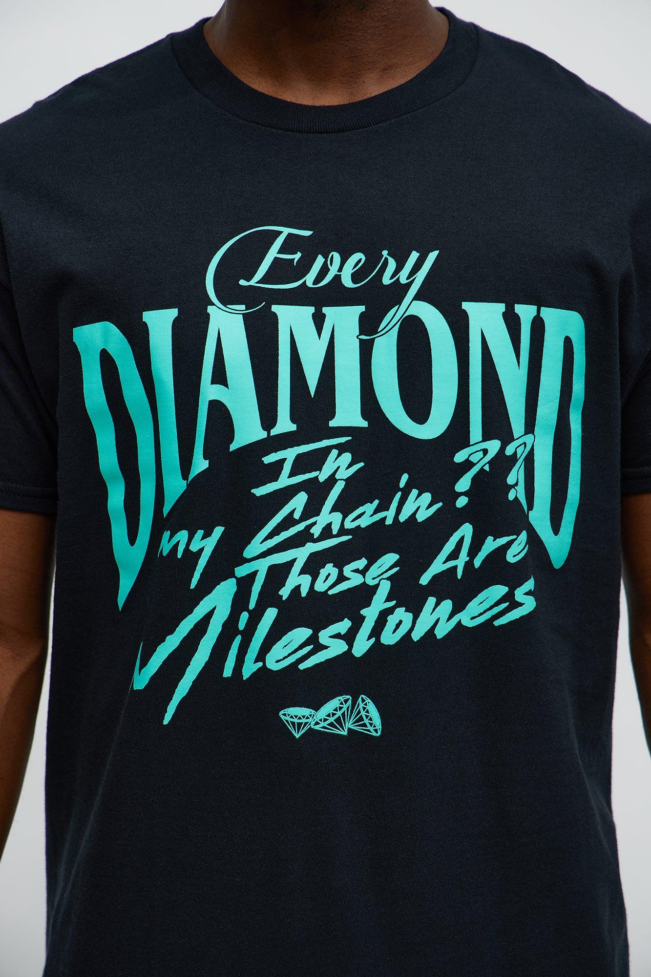 Every Diamond Short Sleeve Tee - Black Male Product Image