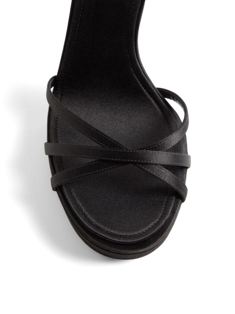 Eveninglam satin platform sandals Product Image