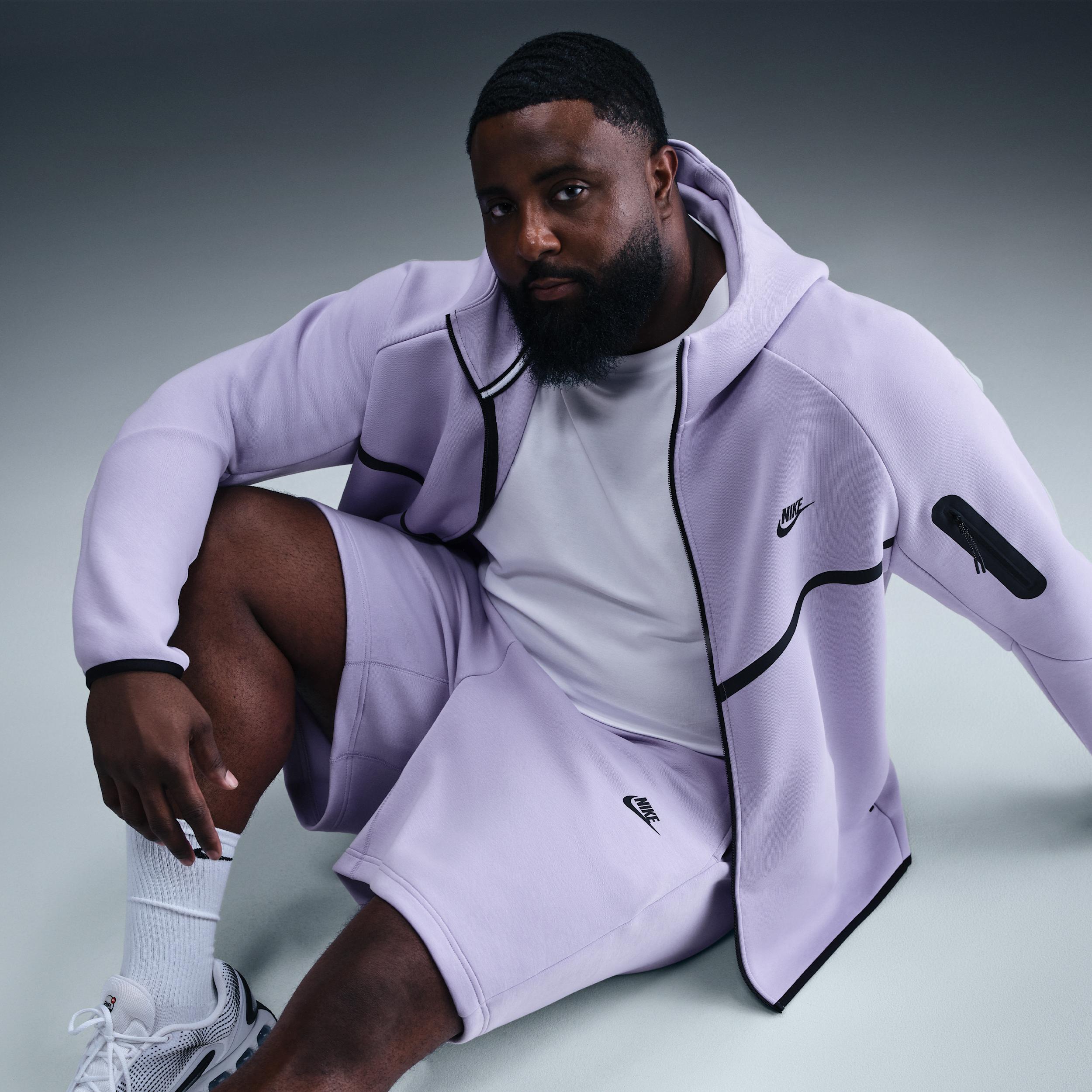 Mens Nike Sportswear Tech Fleece Shorts | FB8171-515 Product Image