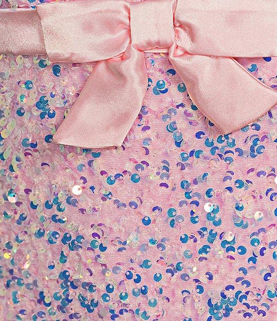 B. Darlin Spaghetti Strap Square Neck Empire Waist Detail Bodycon Dress Product Image