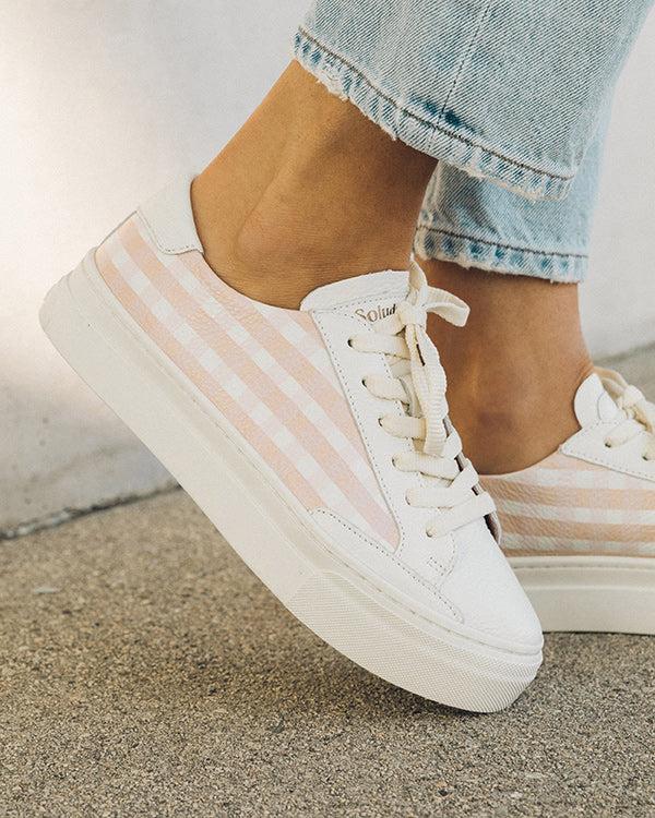 Soludos Check Mate Ibiza Platform Sneaker Product Image